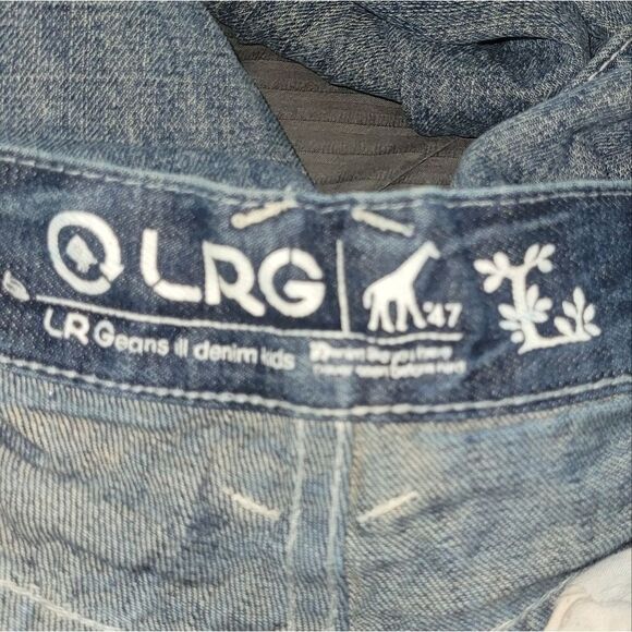 Authentic LRG VINTAGE JEANS 90s Streetwear - Picture 2 of 6
